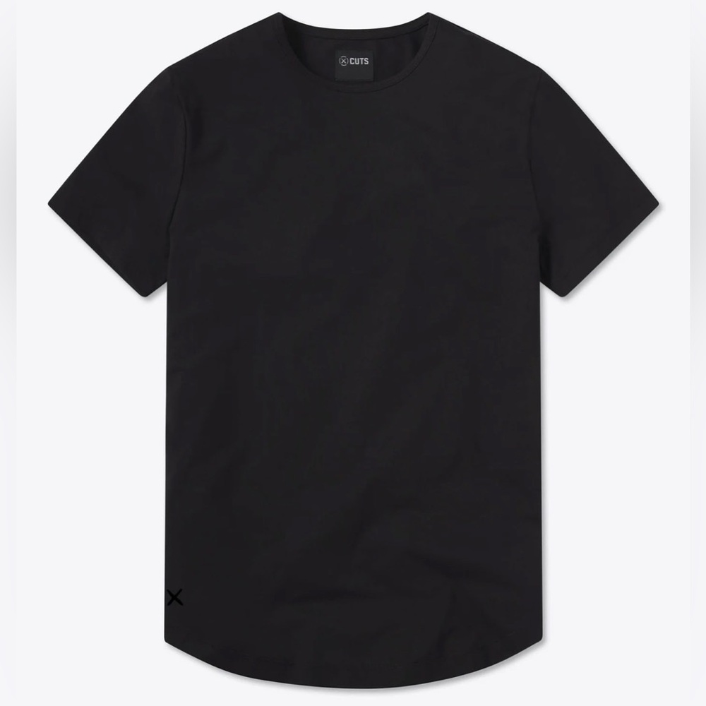 Dak Prescott Owned CUTS Curve-Hem Tee- 
Black XL